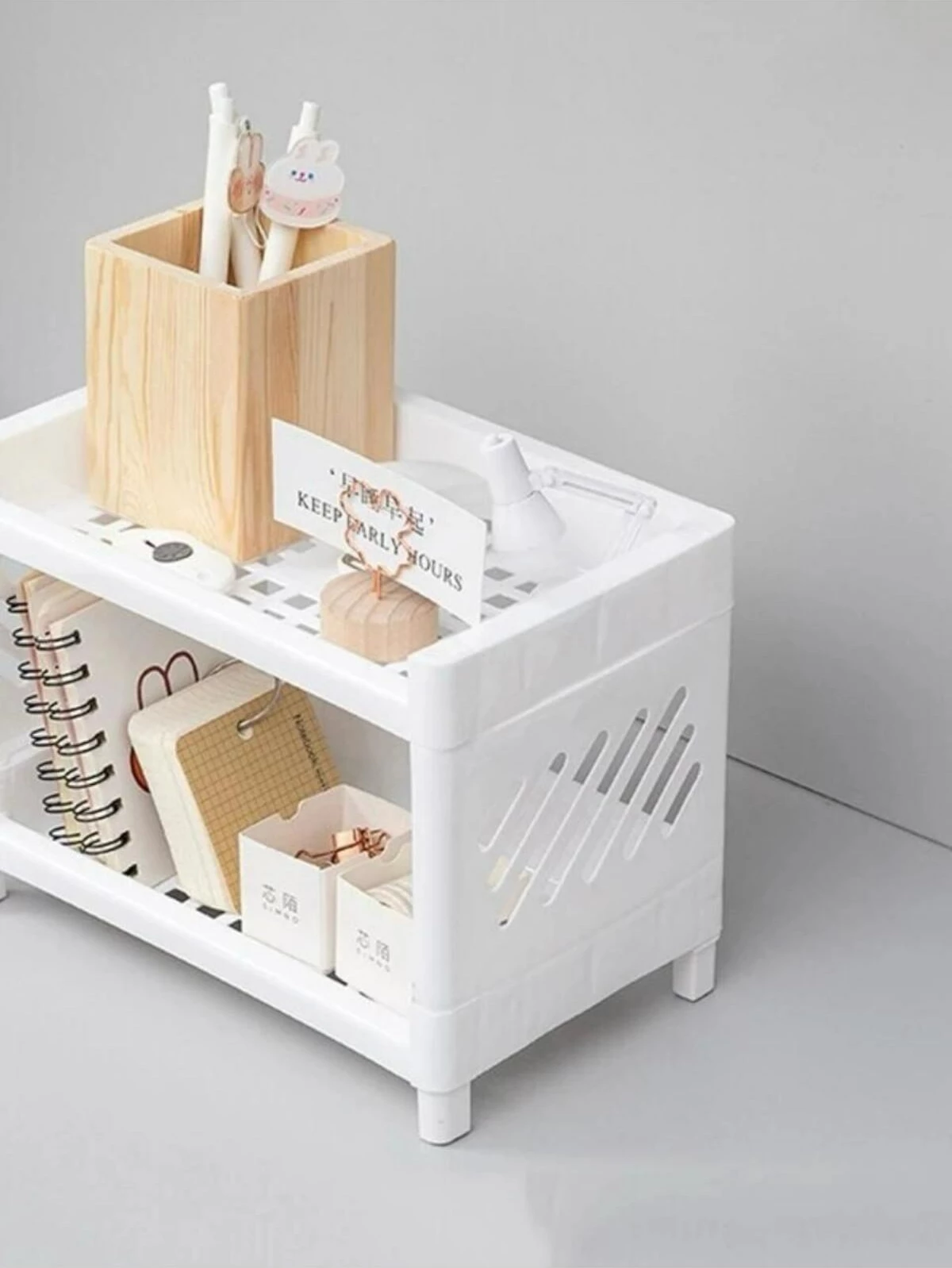 Organizues kuzhine Hermia, EM-2272, i bardhë, 14x24x20cm