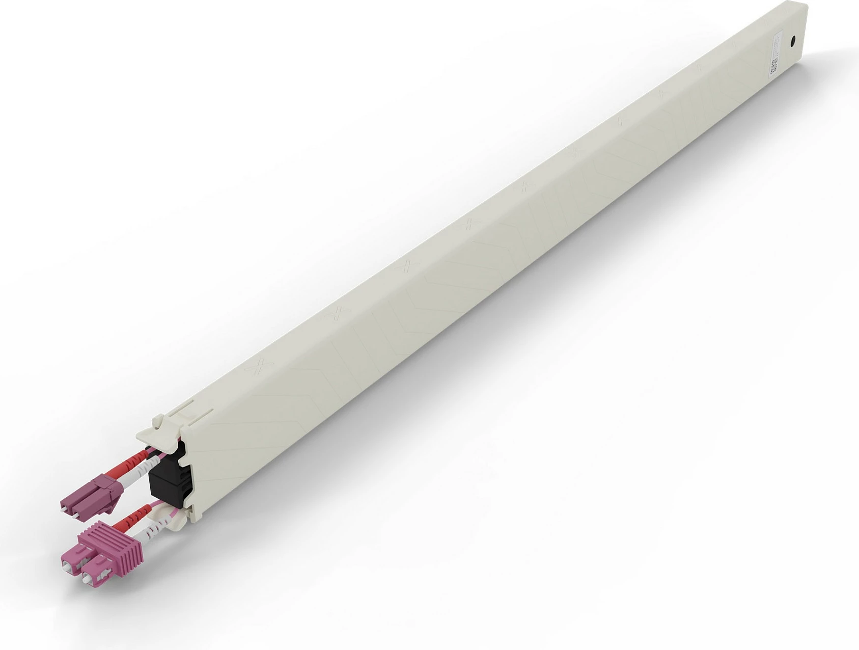 Kasetë kabllo fibër optike PATCHBOX .one, 30RU, OM4, LC-SC, 1.8 m, rozë