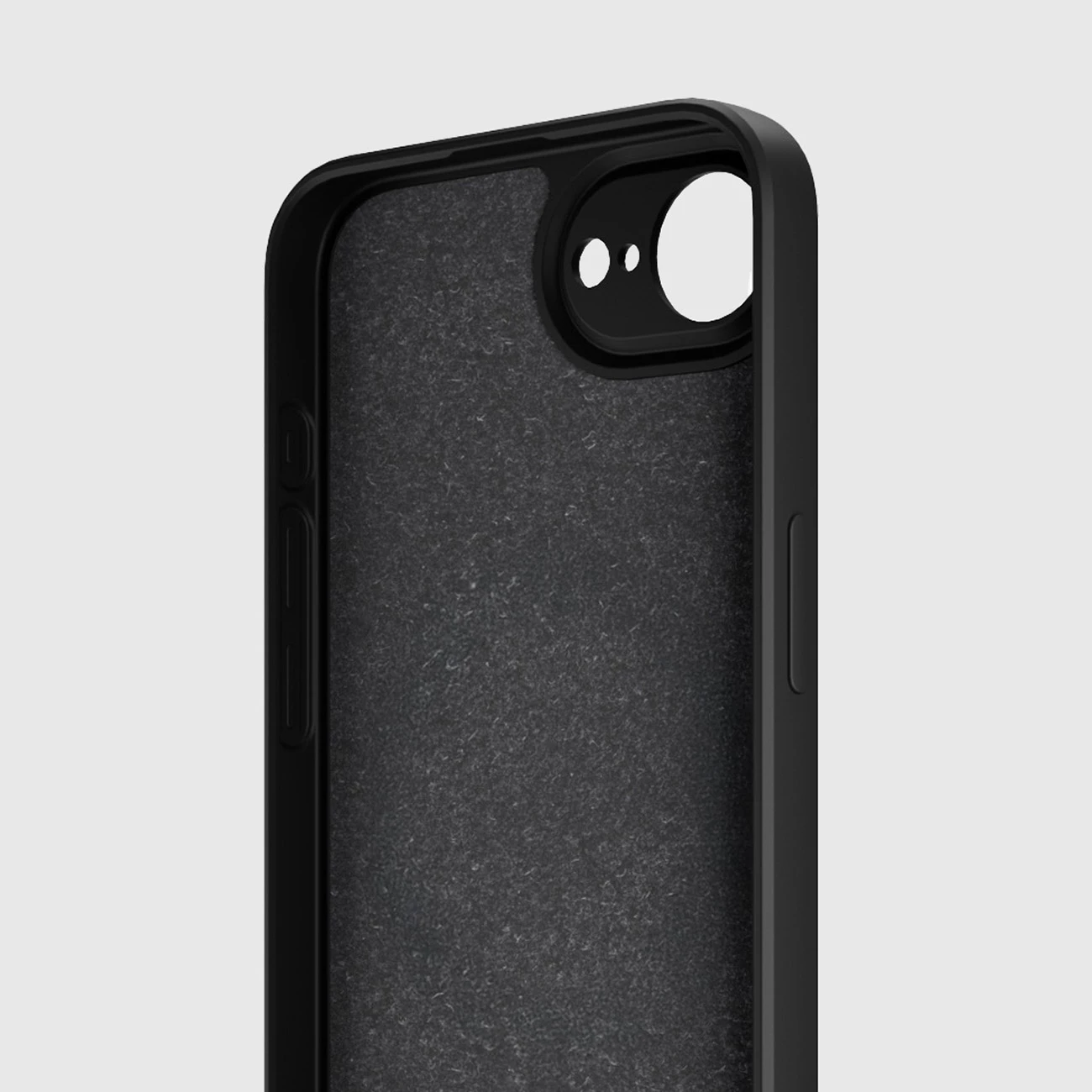 Mbështjellës SBS Instinct Mag për iPhone 16e/17e, MagSafe, TPU + mikrofibër, 20 g, i zi