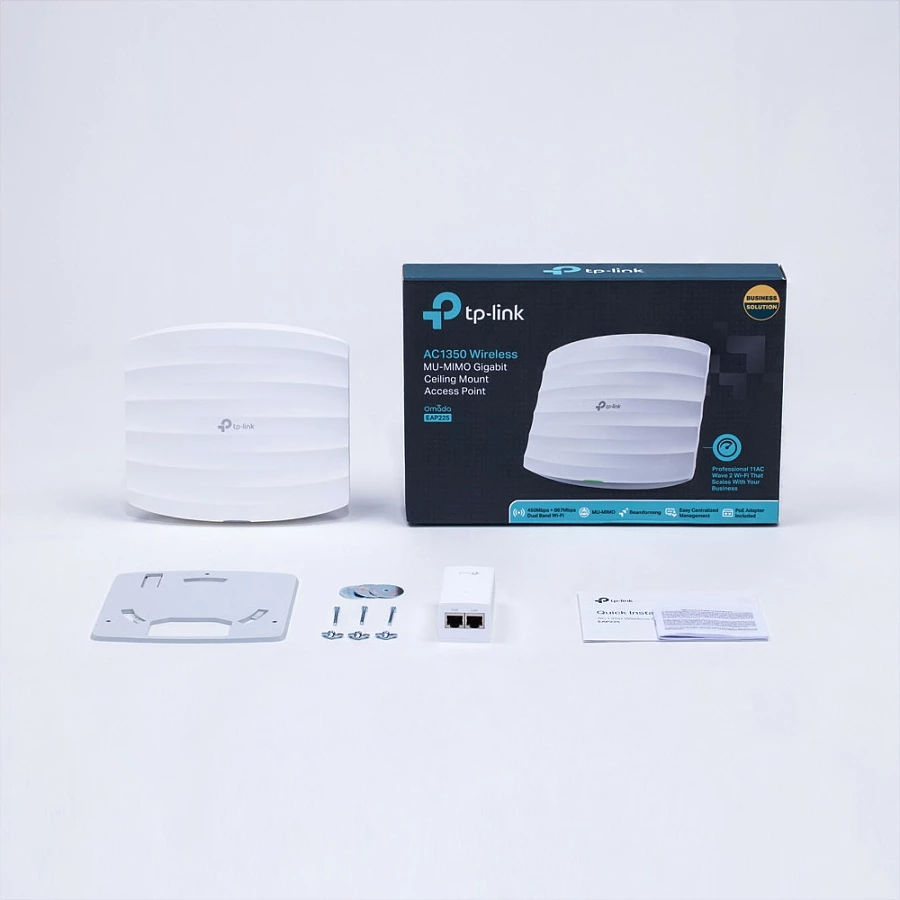 Access Point TP-Link Omada EAP225, 2.4 GHz, 5 GHz, 1350 Mbit/s