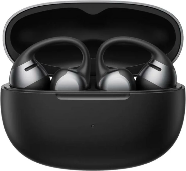 Kufje sportive pa tel Shokz OpenDots One (E310BK) open-ear, Bluetooth, rezistente ndaj djersës, të zeza