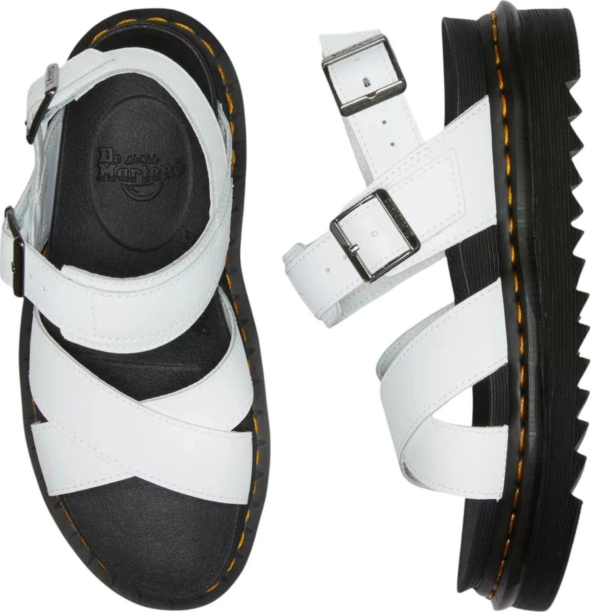 Sandale për femra Dr. Martens Voss II, të bardha [Madhësia: 39]