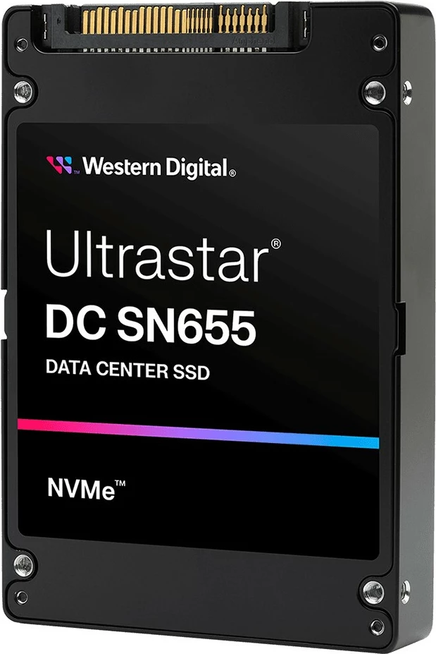 SSD Western Digital Ultrastar DC SN655 7.68TB NVMe U.3