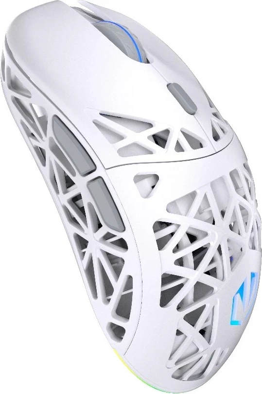 Maus gaming ENDORFY LIV Wireless Onyx White EY6A019, 12000 DPI, ARGB, i bardhë