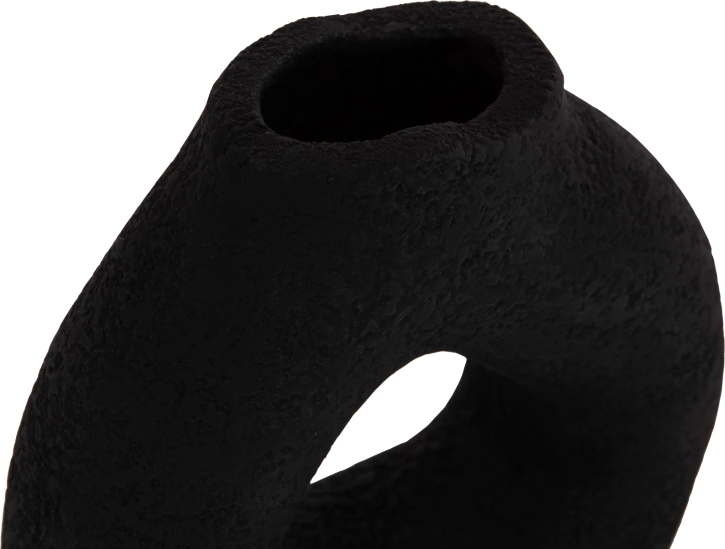Vazo dekorative tavoline DECANT, terrakotë e zezë, FH4667.01S, 17.5x6.5x17cm