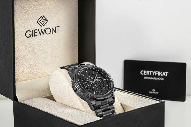 Orë dore për meshkuj Giewont, e zezë