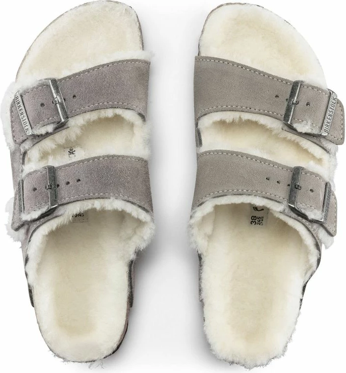 Flip-flop Birkenstock për femra/meshkuj, gri [Madhësia: 46]