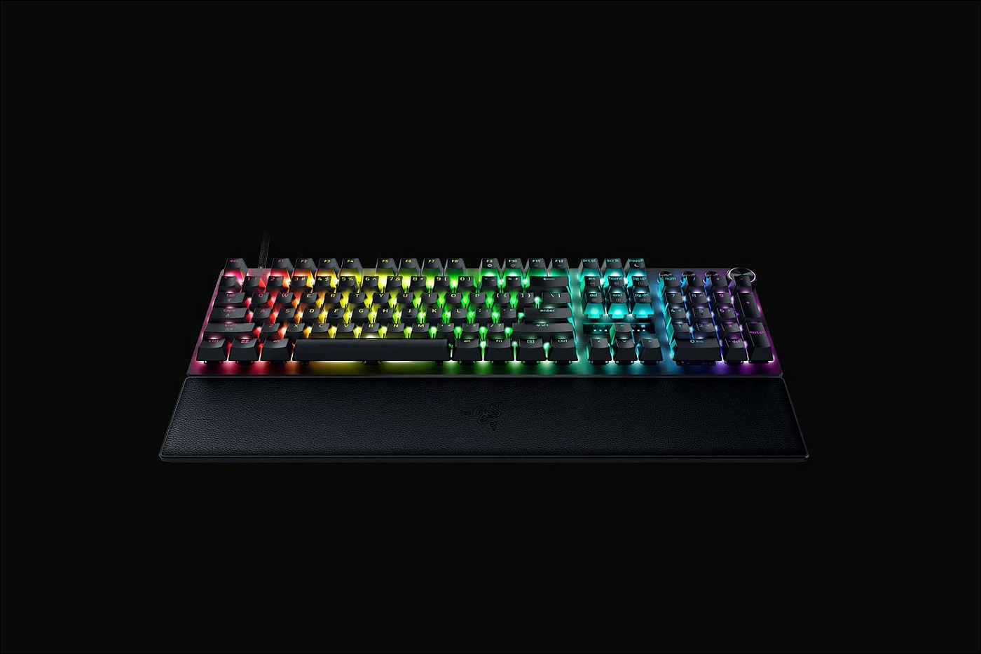 Tastierë gaming Razer Huntsman V3 Pro, 8KHz, full-size QWERTY (DE), RGB, me wrist rest, e zezë