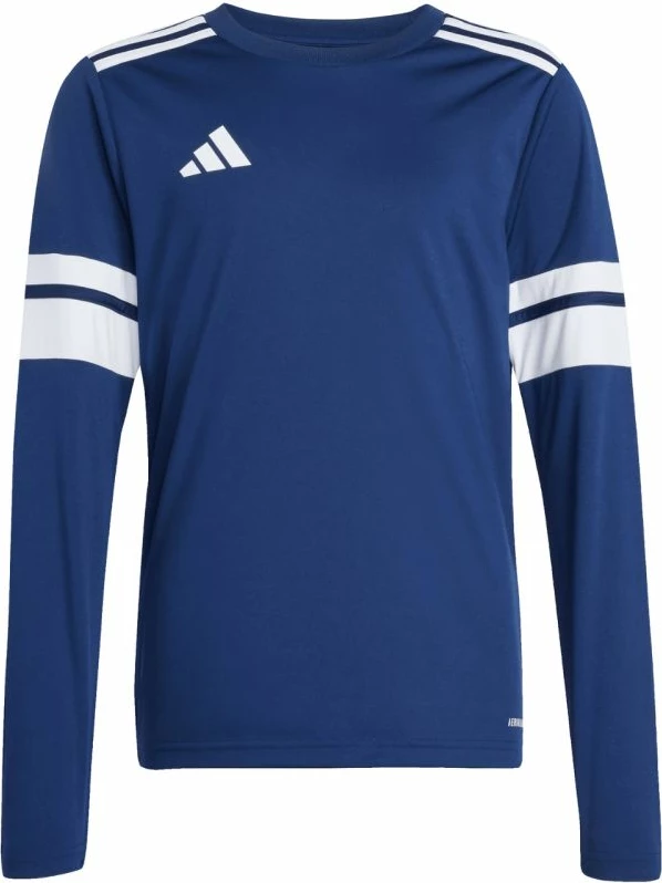 Maicë me mëngë të gjata adidas për fëmijë, navy blue [Madhësia: 116 cm]