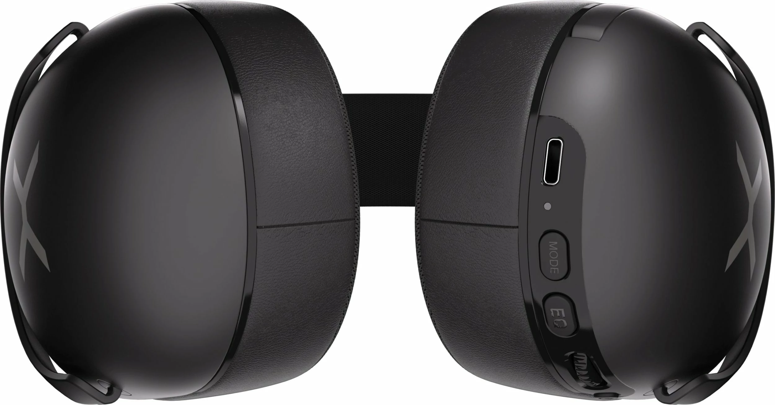 Kufje Krux Crave Pro Wireless KRXC013, USB/2.4GHz/BT, me mikrofon, zezë, set me receiver USB