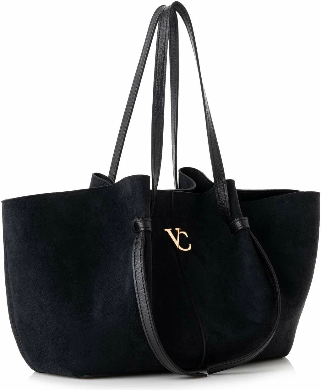 Çantë supi Vince Camuto, Foggia, zamsh e zezë