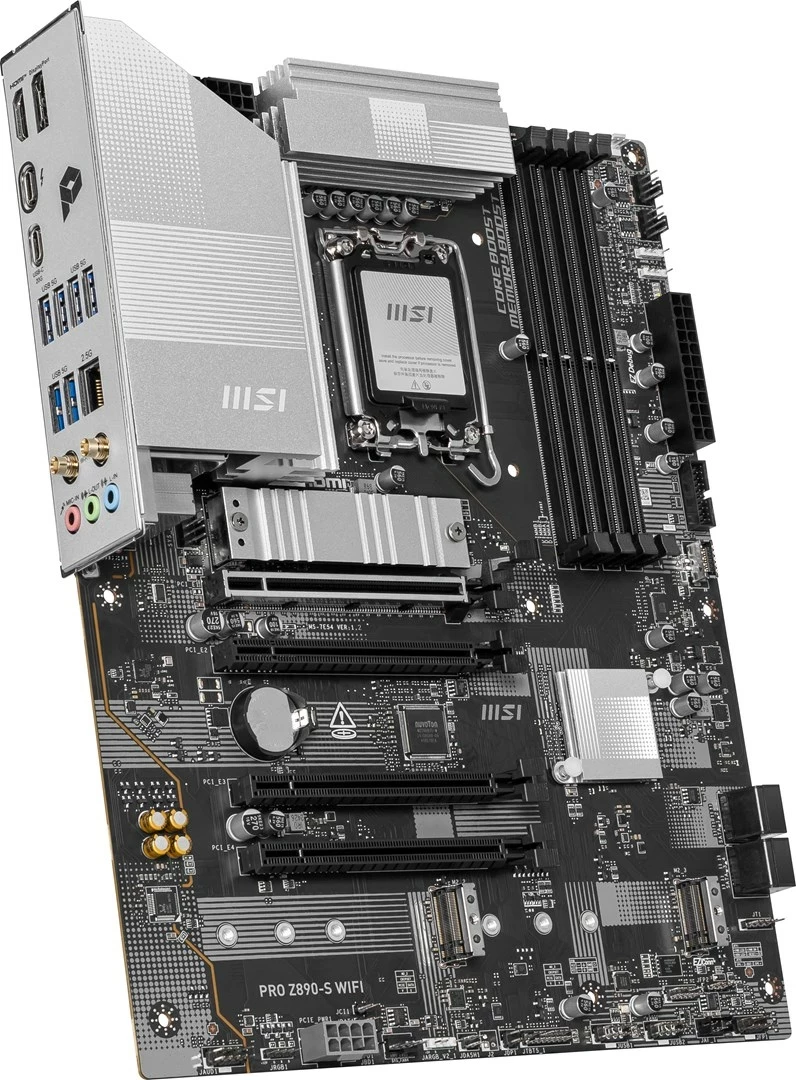 Pllakë amë MSI PRO Z890-S WIFI, Intel Z890, Socket LGA 1851, ATX, E zezë