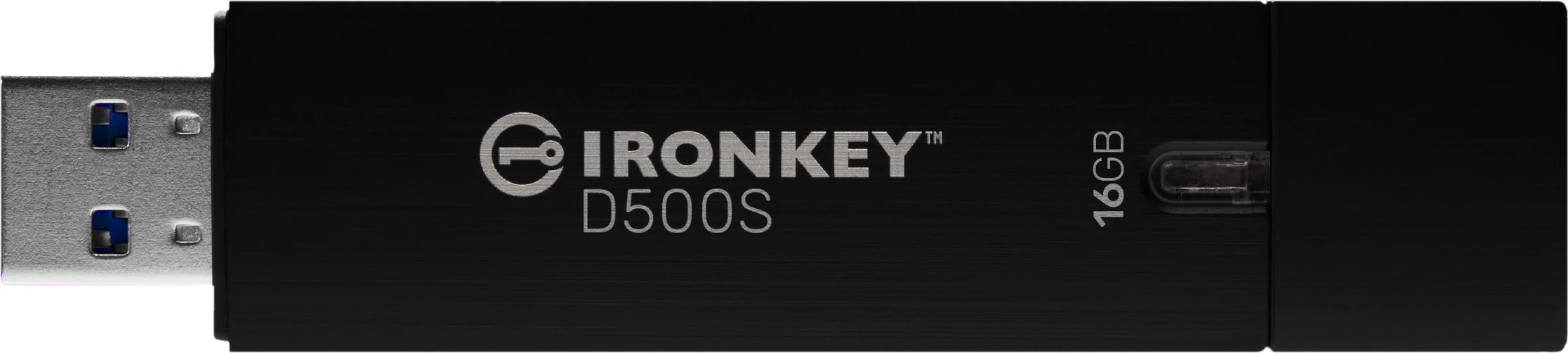 USB Kingston IronKey D500S 16GB, USB 3.2, zi