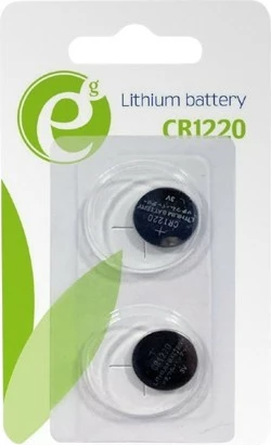 Bateri lithium Gembird CR1220 3V, 2 copë