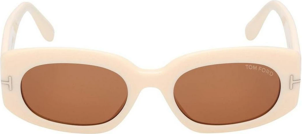 Syze dielli për femra Tom Ford CIELLE FT1187 25E, fildishi/kafe [Madhësia: 52]