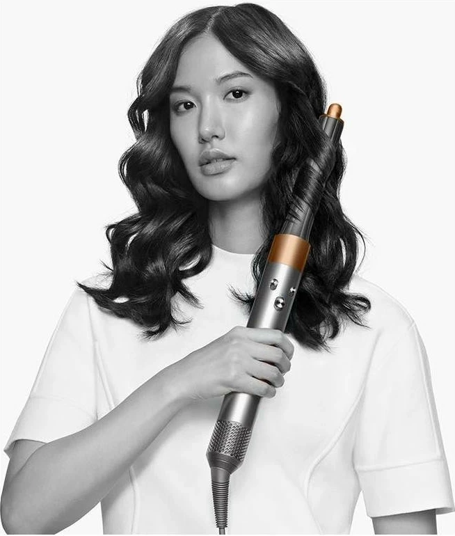 Tharëse flokësh Dyson Airwrap Origin, nikël/bakër