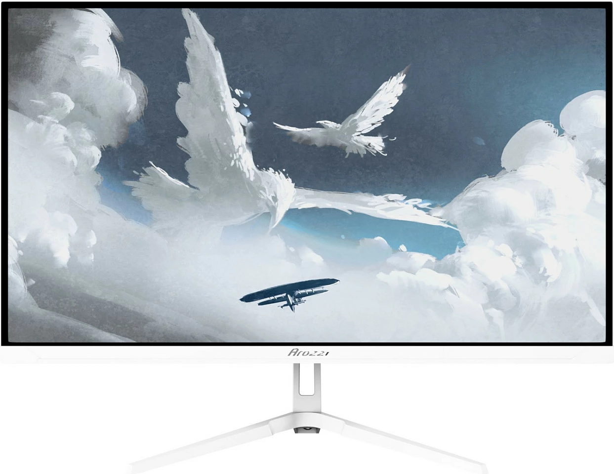 Monitor Arozzi Nova 27" QHD (2560x1440) IPS 180Hz 1ms HDR, i bardhë