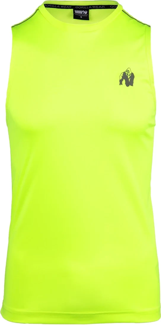 Washington Tank Top - Neon Yellow