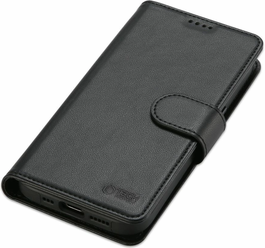 Mbështjellës Tech-Protect Wallet MagSafe për iPhone 16 Pro Max, i zi