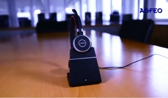 Headset AGFEO Evolve 65 BT Duo, Wireless, Calls/Music, 111 g, Gri