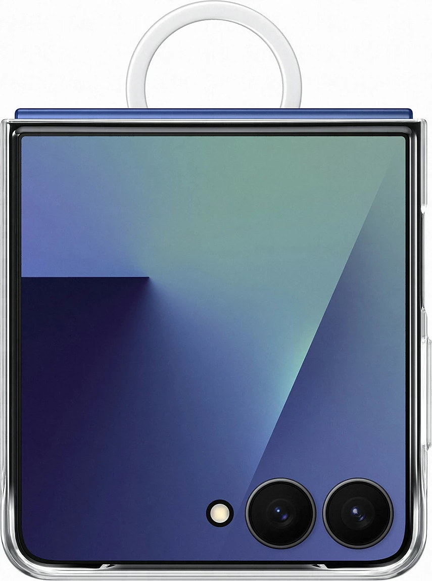 Mbështjellës Samsung Ring Case për Galaxy Flip7, transparent