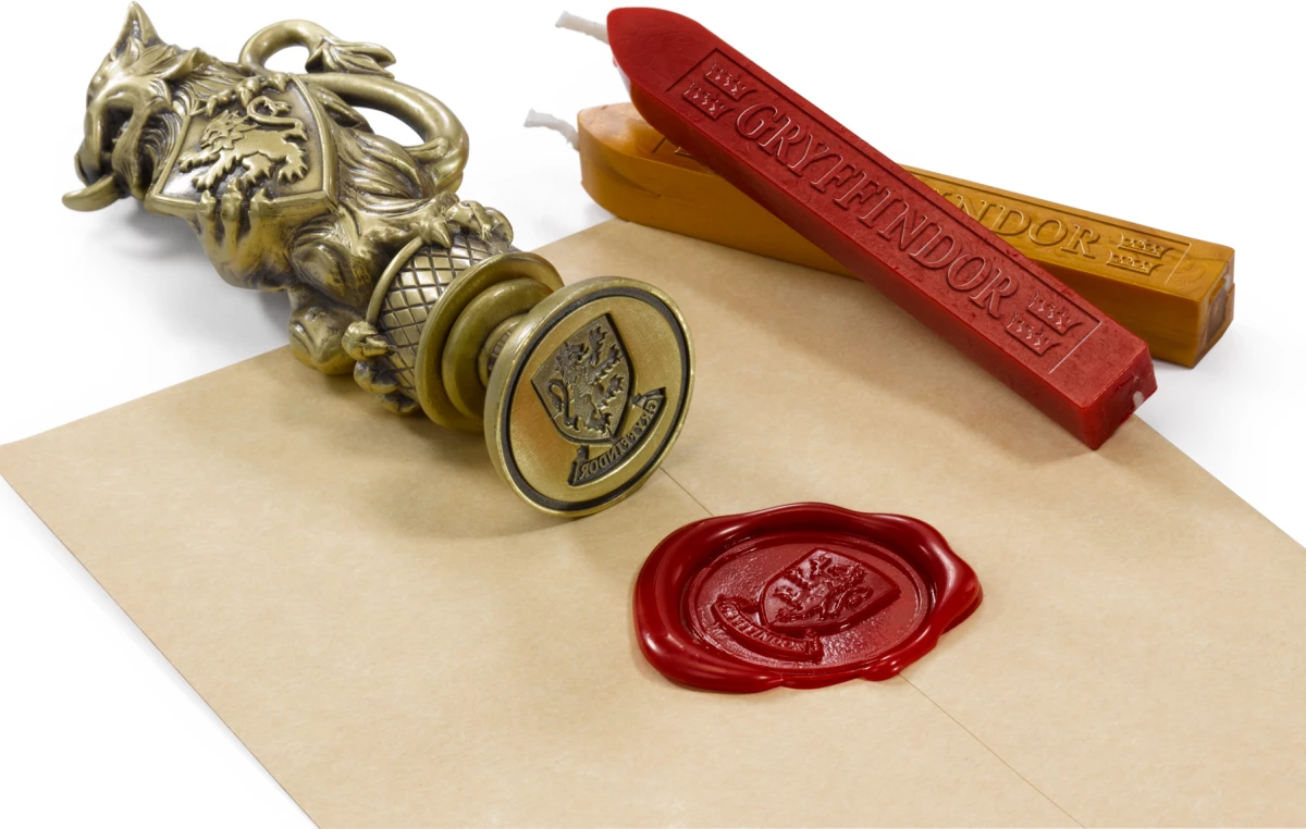 Vulë dylli NOBLE COLLECTION Harry Potter Gryffindor, metal, 11.5 cm, set me 2 shufra dylli