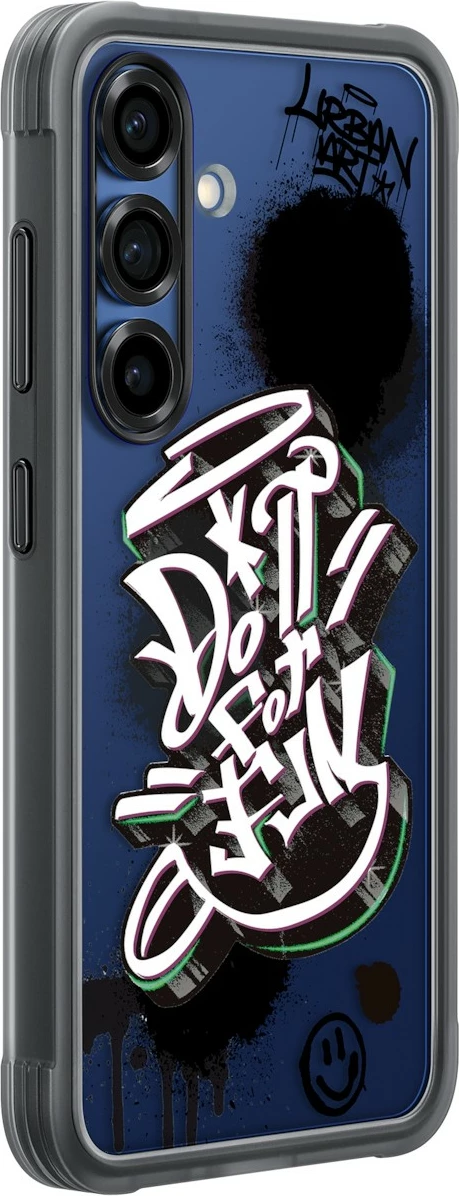 Mbështjellës Samsung Galaxy S25, 15.8 cm (6.2"), Ngjyrë zezë, Shumëngjyrësh