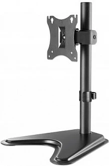 Mbajtës tavoline për monitor MANHATTAN, 17-27", VESA 75x75/100x100, deri 7 kg, rrotullues dhe i animueshëm, i zi