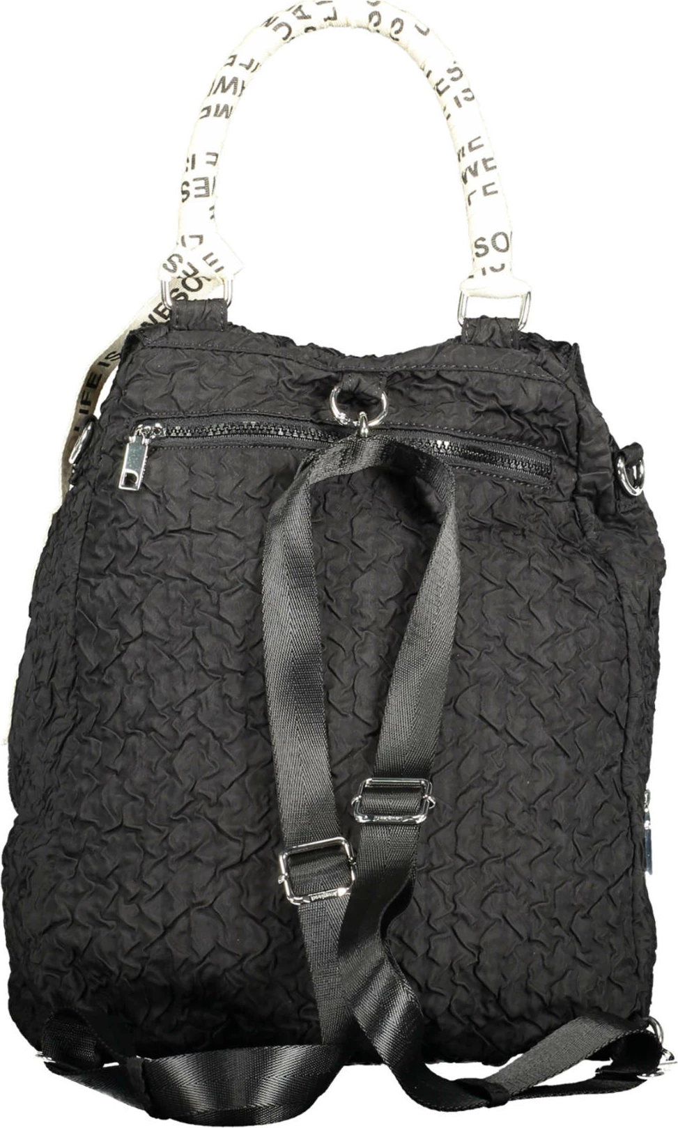 Çantë DESIGUAL për femra, model convertible, e zezë