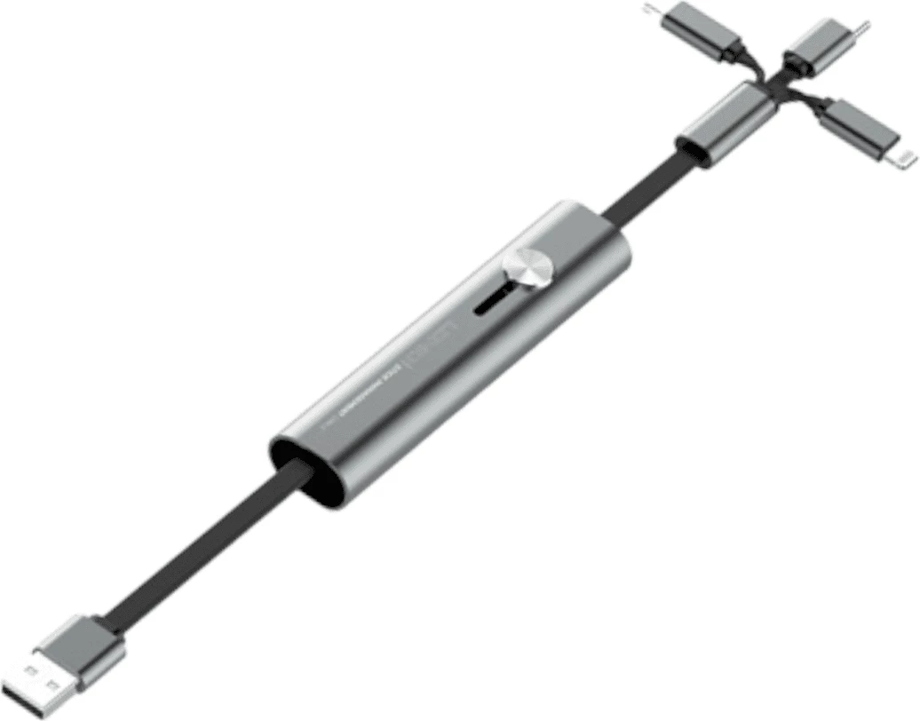 Kabllo e karikimit Ldnio 3 in 1 3.4A Stick Management Cable