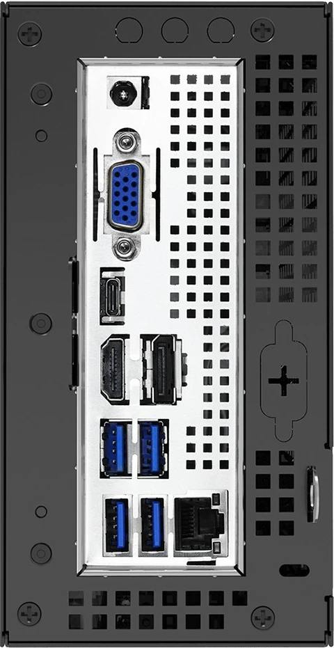 Kasë mini PC ASRock DeskMini H470, LGA1200, pa procesor, e zezë