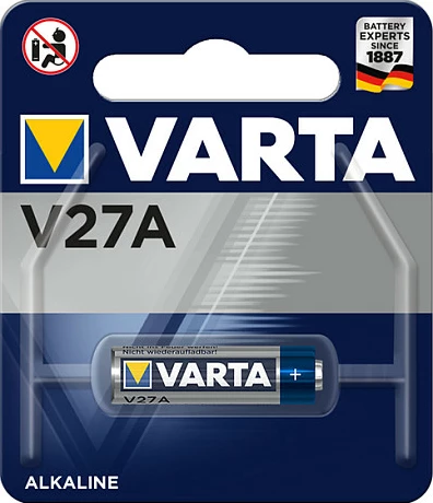 Bateri VARTA V27A (LR27A) Alkaline 12V, 1 copë, Blu/Bardhë