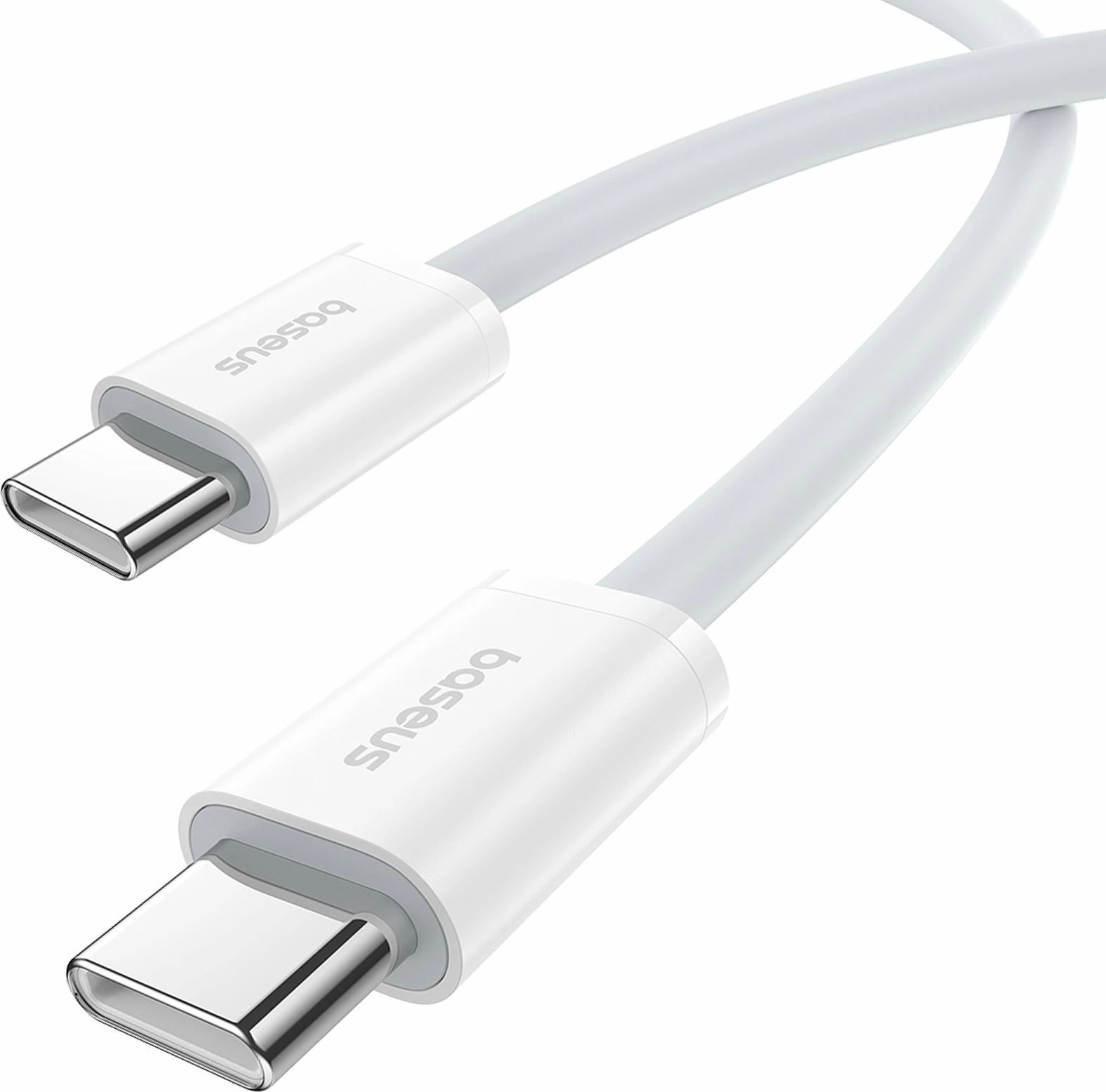 Kabllo USB-C në USB-C Baseus Superior Series II P10365200211-01 2 m PD 30W USB 2.0, e bardhë