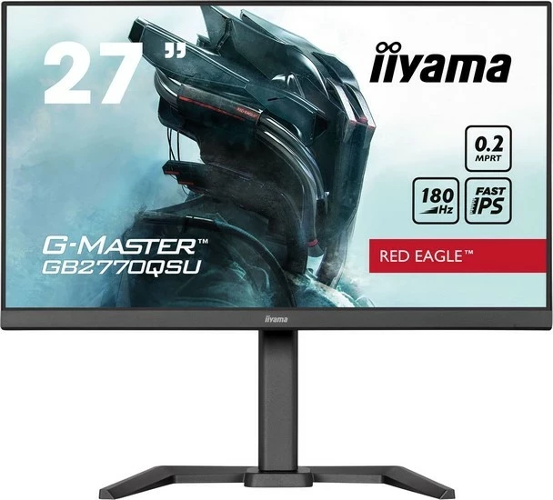 Monitor iiyama G-Master GB2770QSU-B6, 27'', Fast IPS, 180Hz, i zi