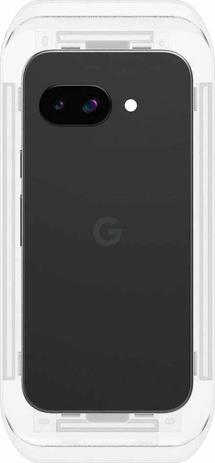 Xham i kalitur Spigen Glas.tR EZ Fit për Google Pixel 9A 9H 0.58mm i tejdukshëm, 2 copë