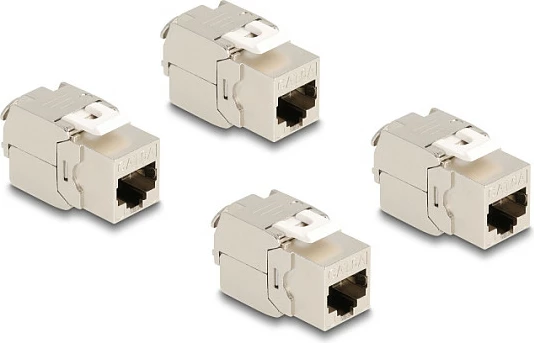 Modul Keystone RJ45 DeLOCK Cat.6A STP, 4 copë
