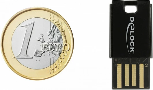 Lexues kartelash DeLOCK USB 2.0, microSD/microSDHC/microSDXC, 480 Mbit/s, zi