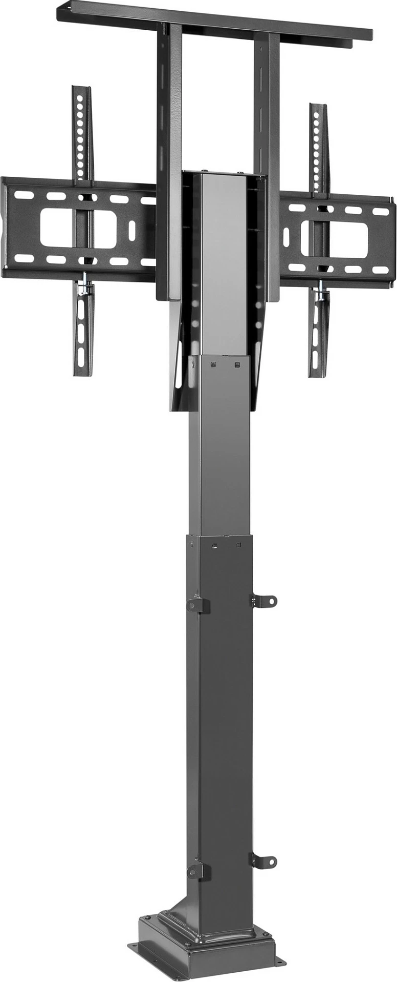 Mbajtës televizori me lift elektrik EQUIP 650606, 37-65", VESA 200x200-600x400, 50 kg, me telekomandë, i zi