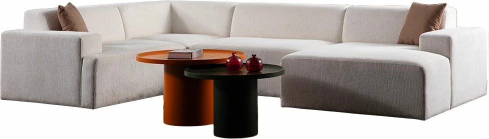 Këndore Melva, Atelier del Sofa, e bardhë (L1,5 + C + O2 + Chl Djathtas)