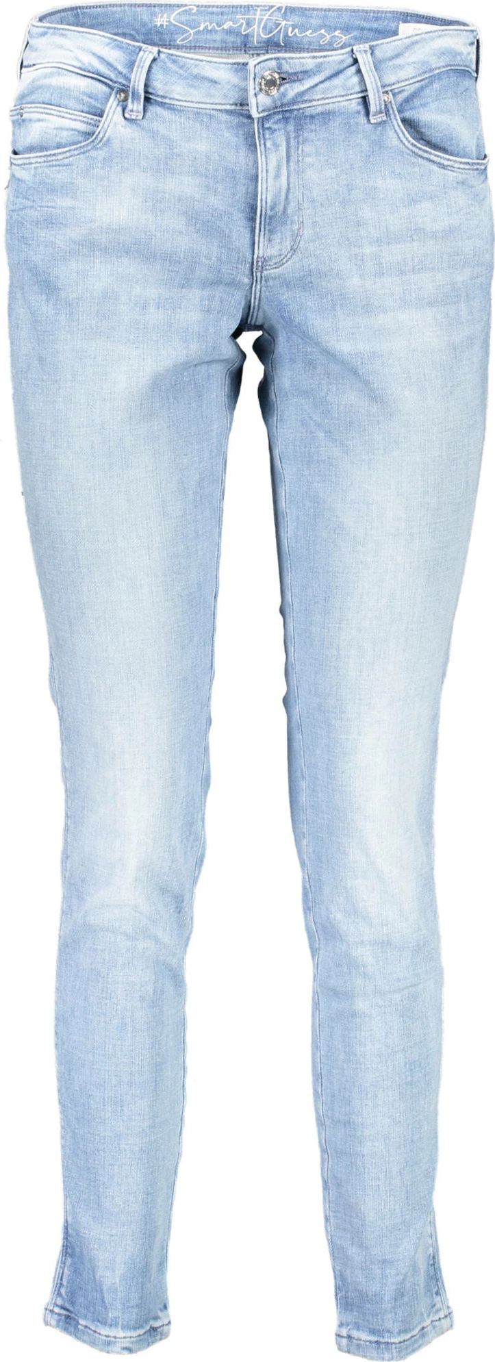 Xhinse femra GUESS JEANS denim, të kaltërta të çelta