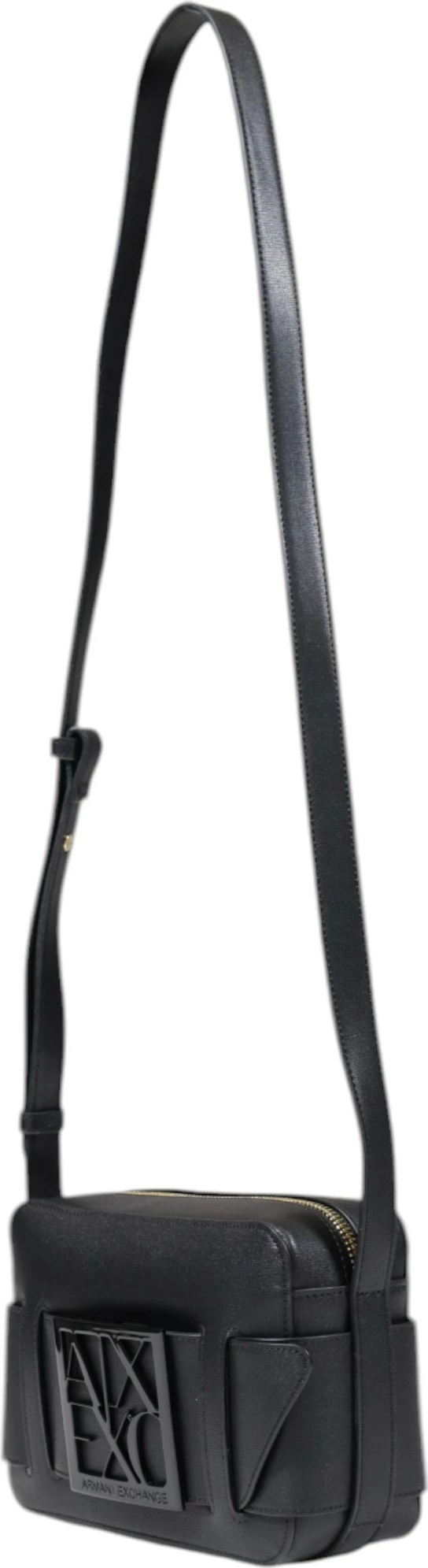 Çantë krahu Armani Exchange 942699 0A874 për femra, e zezë