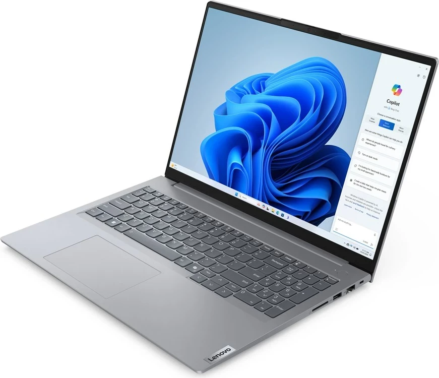 Laptop Lenovo ThinkBook 16, Intel Core Ultra 5 125U, 8 GB RAM, 512 GB SSD, Gri