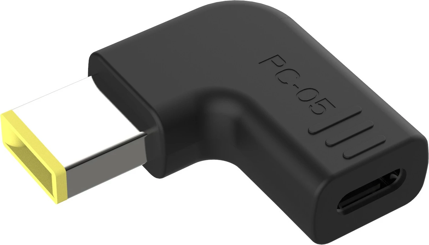 Adapter Conceptronic USB-C PD100W në Lenovo/Universal 5.5x2.5mm, 18-20V, i zi