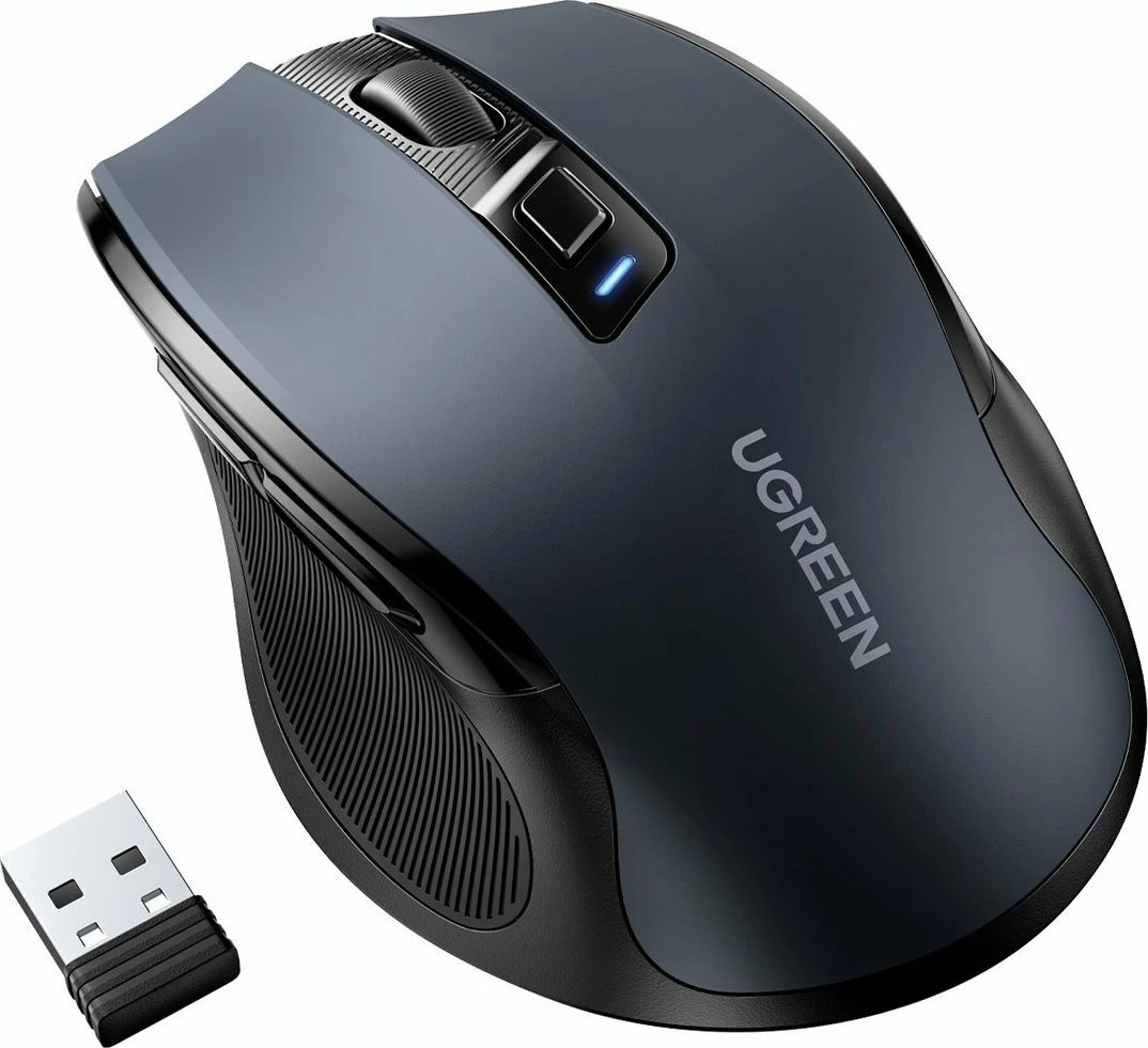 Maus wireless Ugreen MU006 4000 DPI Bluetooth 5.0/2.4GHz, i zi