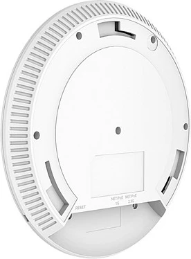Access Point Grandstream GWN7664E, Wi‑Fi 6, Dual Band 2.4/5GHz, 6000 Mbps, 2x 2.5GbE PoE, i bardhë