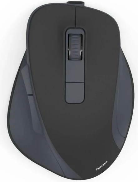 Maus Hama WM-500 00173081, wireless 2.4 GHz, 6 butona, bateri e integrume Li-ion, Zi, 1 copë