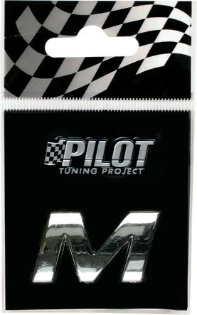 Shkronja Dekor M Ngjitese Type-1 18mm