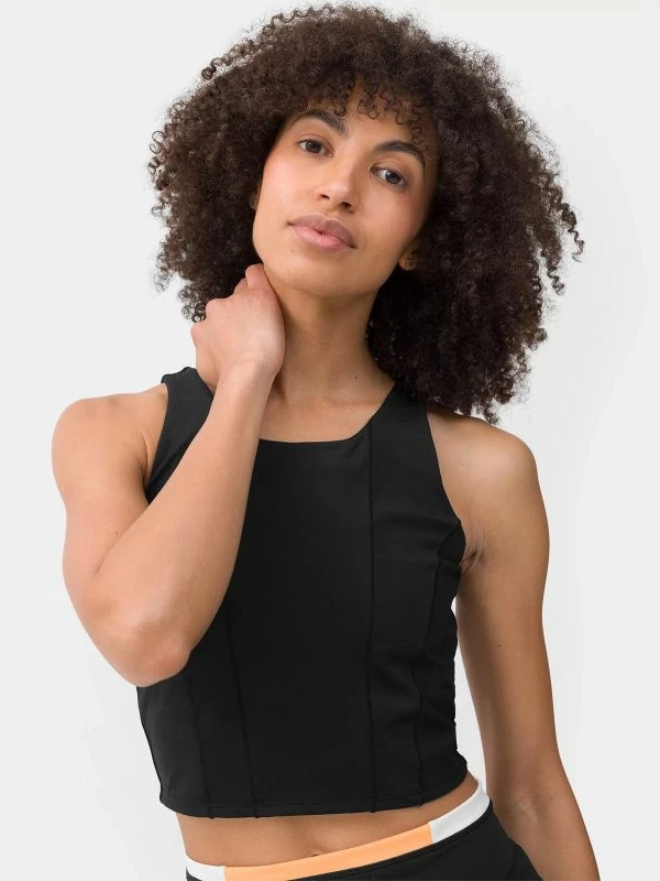 Maicë crop-top trajnimi për femra 4F