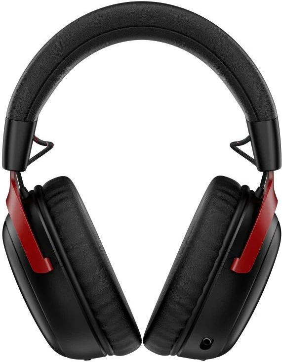 Kufje me mikrofon HyperX Cloud III S Wireless A59Z0AA, pa kabllo 2.4 GHz + Bluetooth, DTS Headphone:X, drejtues 53mm, bateri deri 200h, e zezë/e kuqe