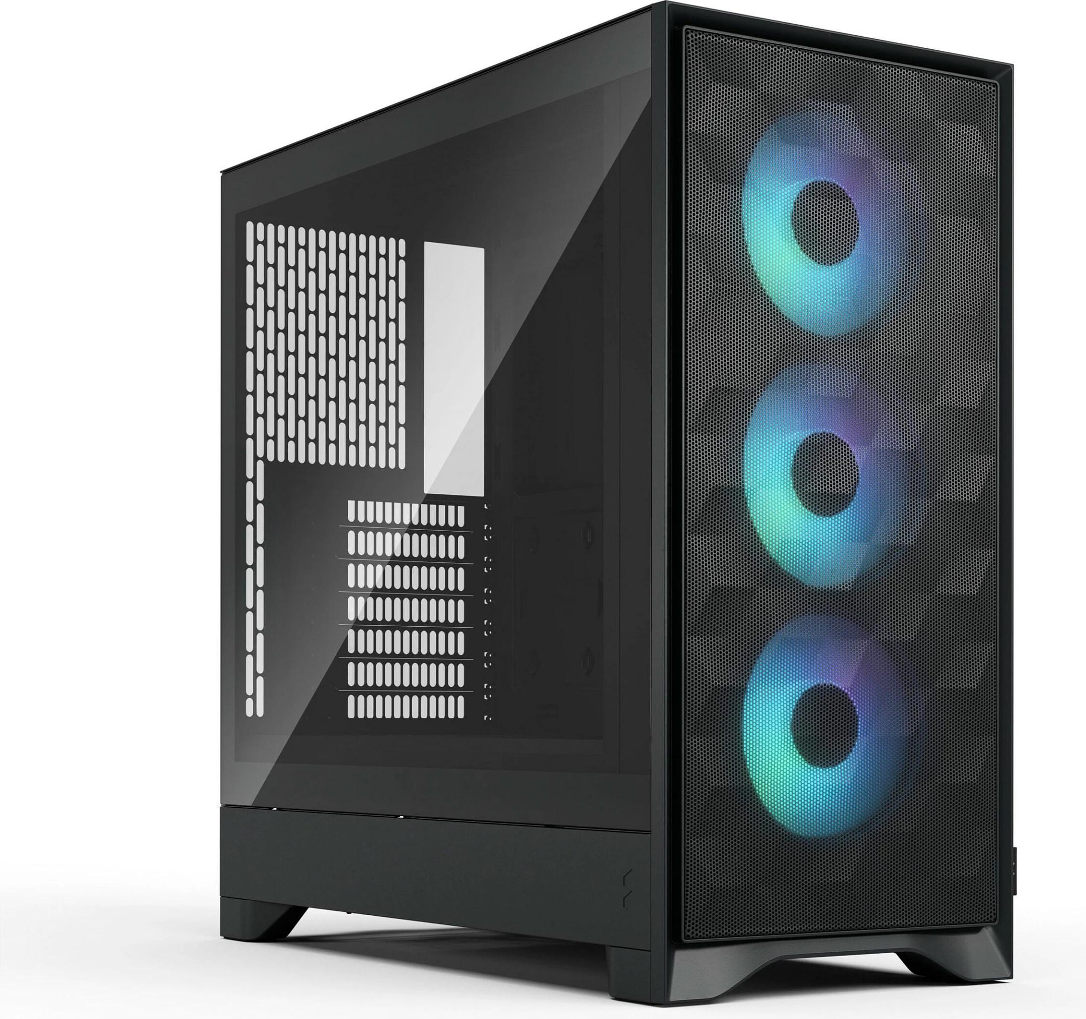 Kasë Fractal Design Pop 2 Air TG RGB, Midi Tower, ATX/mATX/Mini-ITX, e zezë
